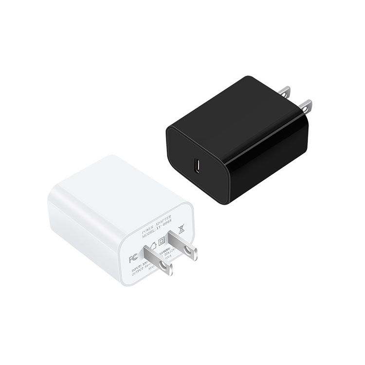 PD Charger 20W GaN Charger Type C USB Fast Quick Travel Adapter US EU UK AU Wall plug Charger with ETL CE FCC UKCA